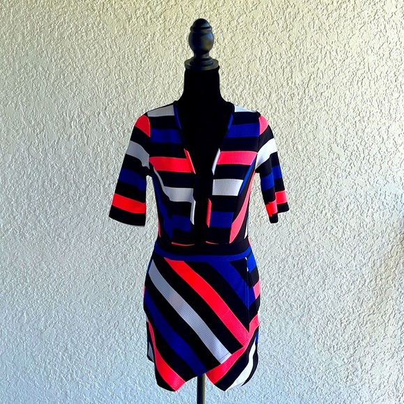 Colorful Romper great for a beach day or club! - Picture 1 of 4
